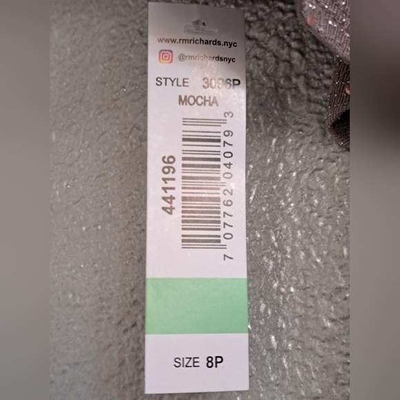 NWT R&M Richard's One Shoulder Asymmetric Jump Suit Size 8P - Picture 10 of 10